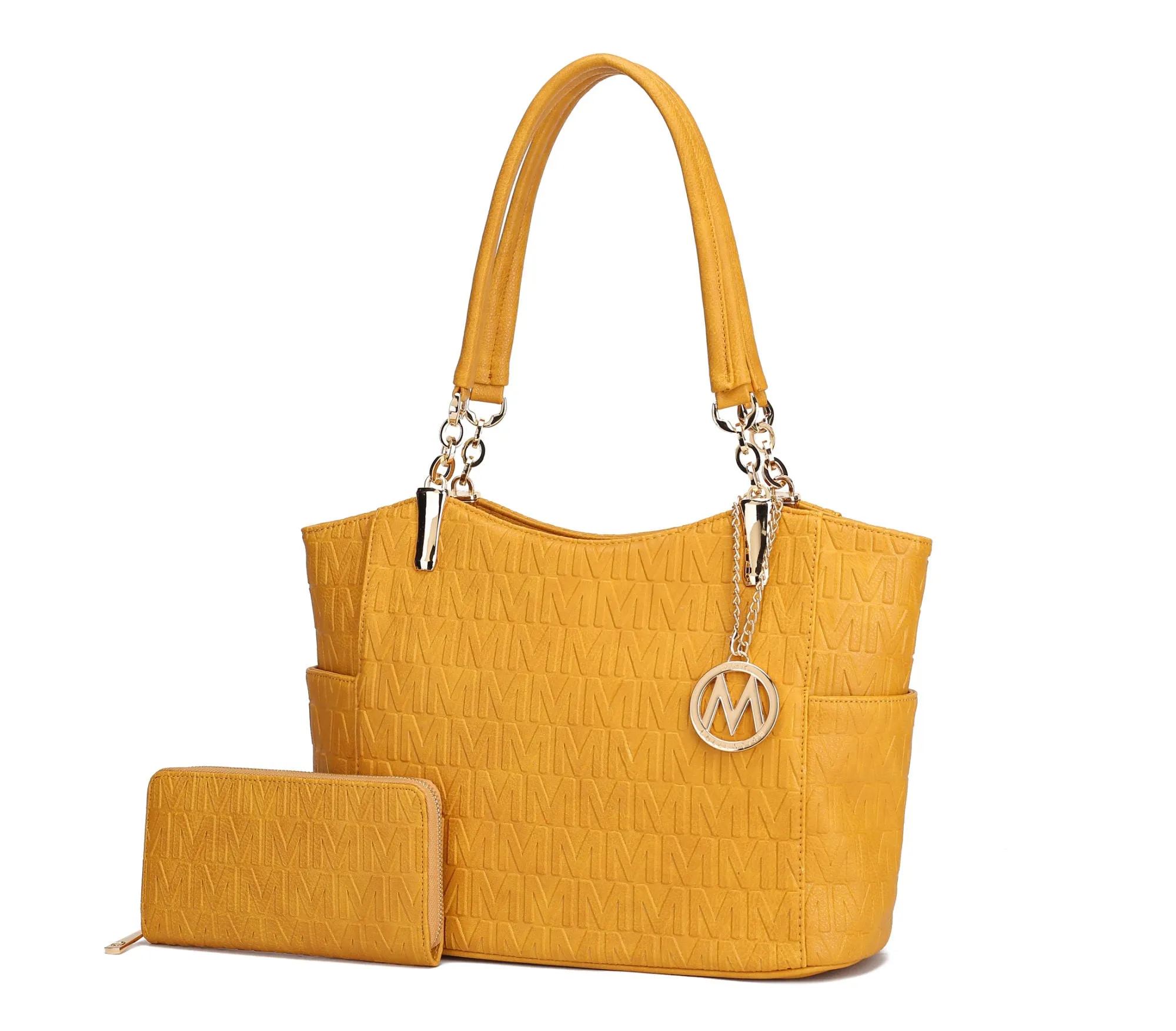 MKF Collection Allison Tote Handbag & Wallet by Mia k