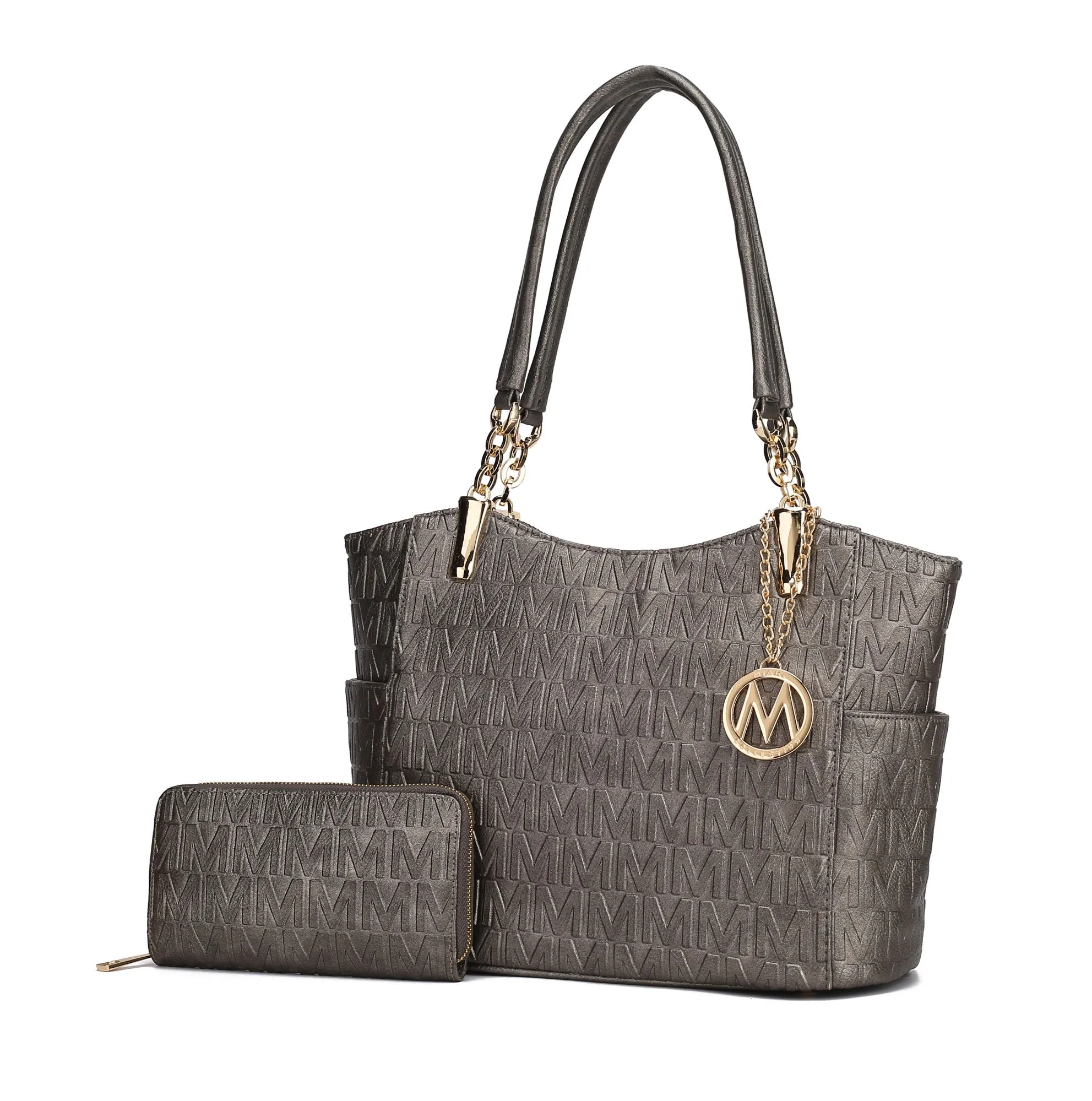 MKF Collection Allison Tote Handbag & Wallet by Mia k