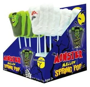 Monster Mallow Spring Pops