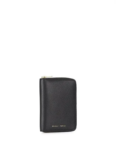 Mr Passport Zip Wallet, Black