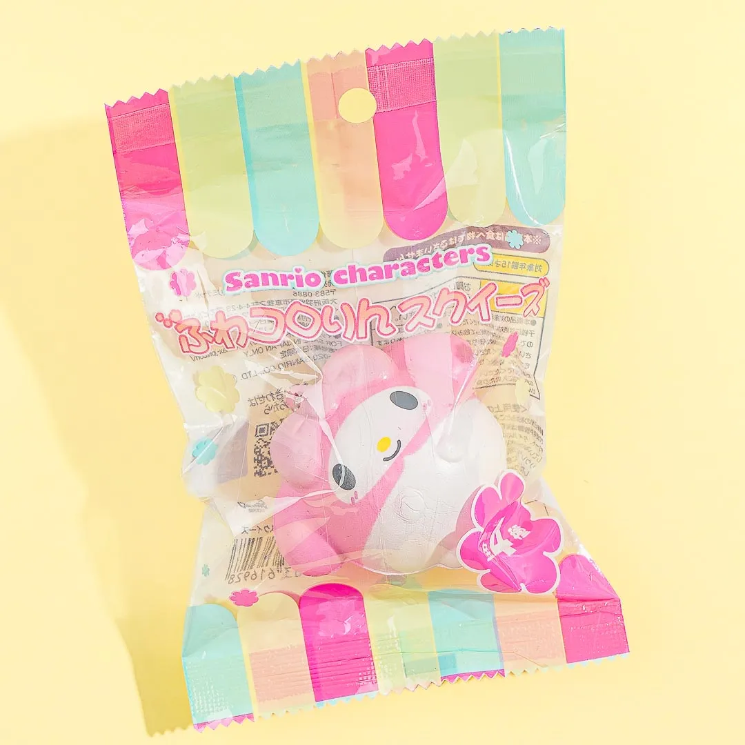 My Melody Fuwa Kororin Squeeze Squishy Charm