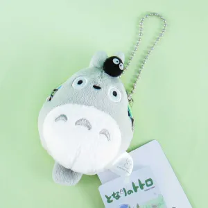 My Neighbor Totoro Soft Coin Purse - Totoro With Soot Sprite