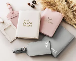 Name Passport Holder & Luggage Tag