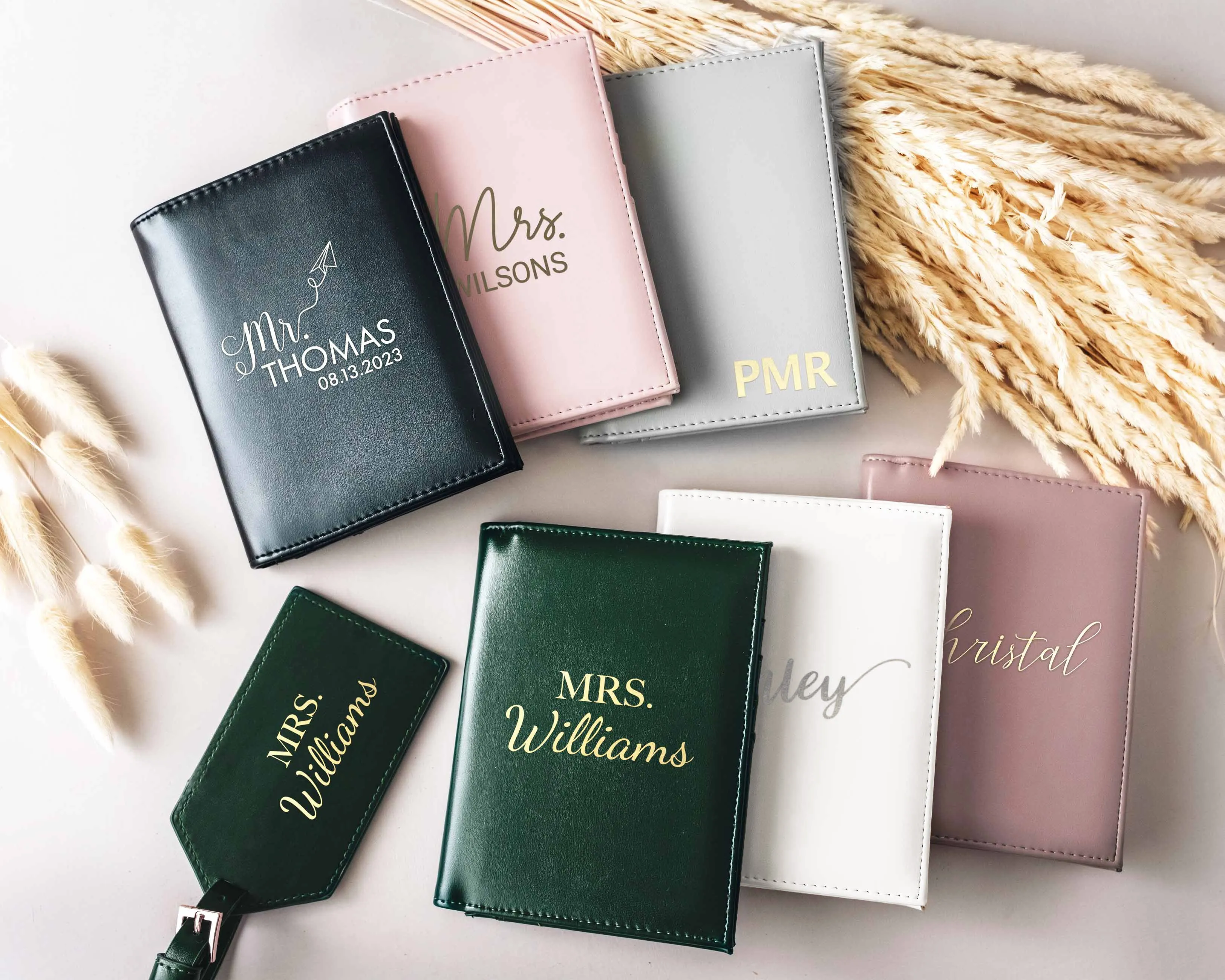 Name Passport Holder & Luggage Tag