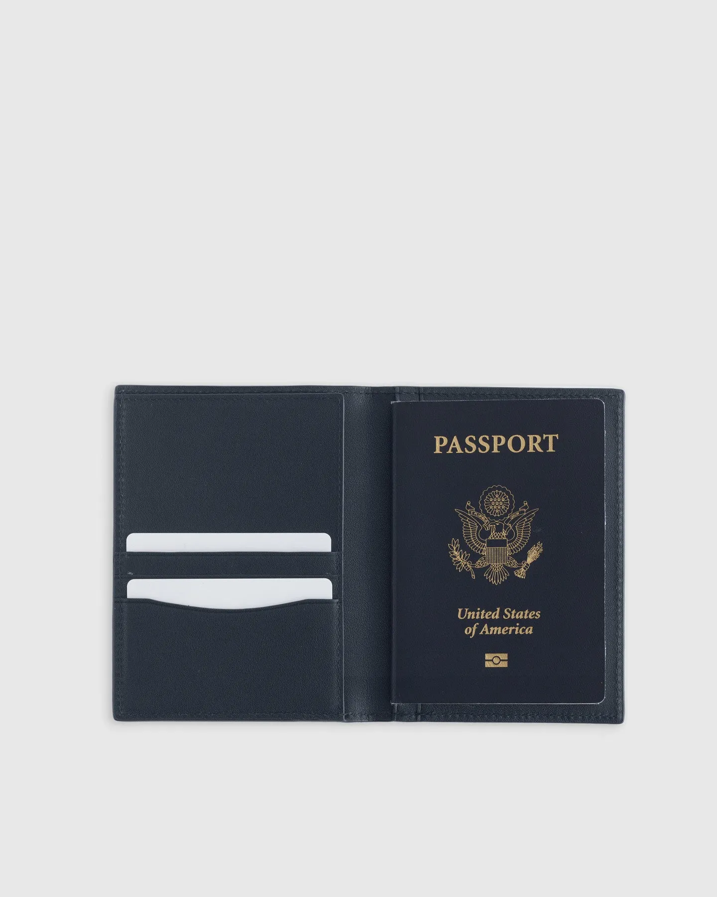 Nappa Leather RFID Blocking Passport Holder