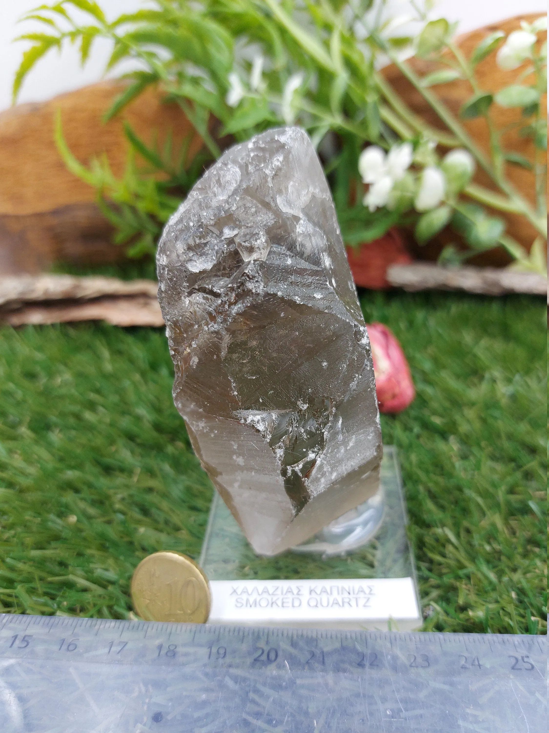 Natural Smokey Quartz - Healing Crystal Zodiac Mineral Stone