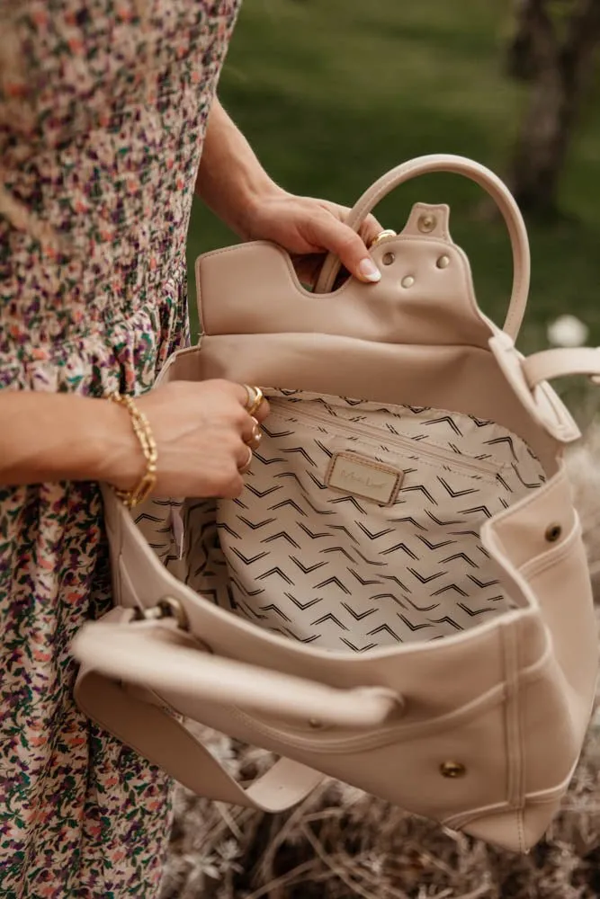 Olympia Handbag in Cream - FINAL SALE