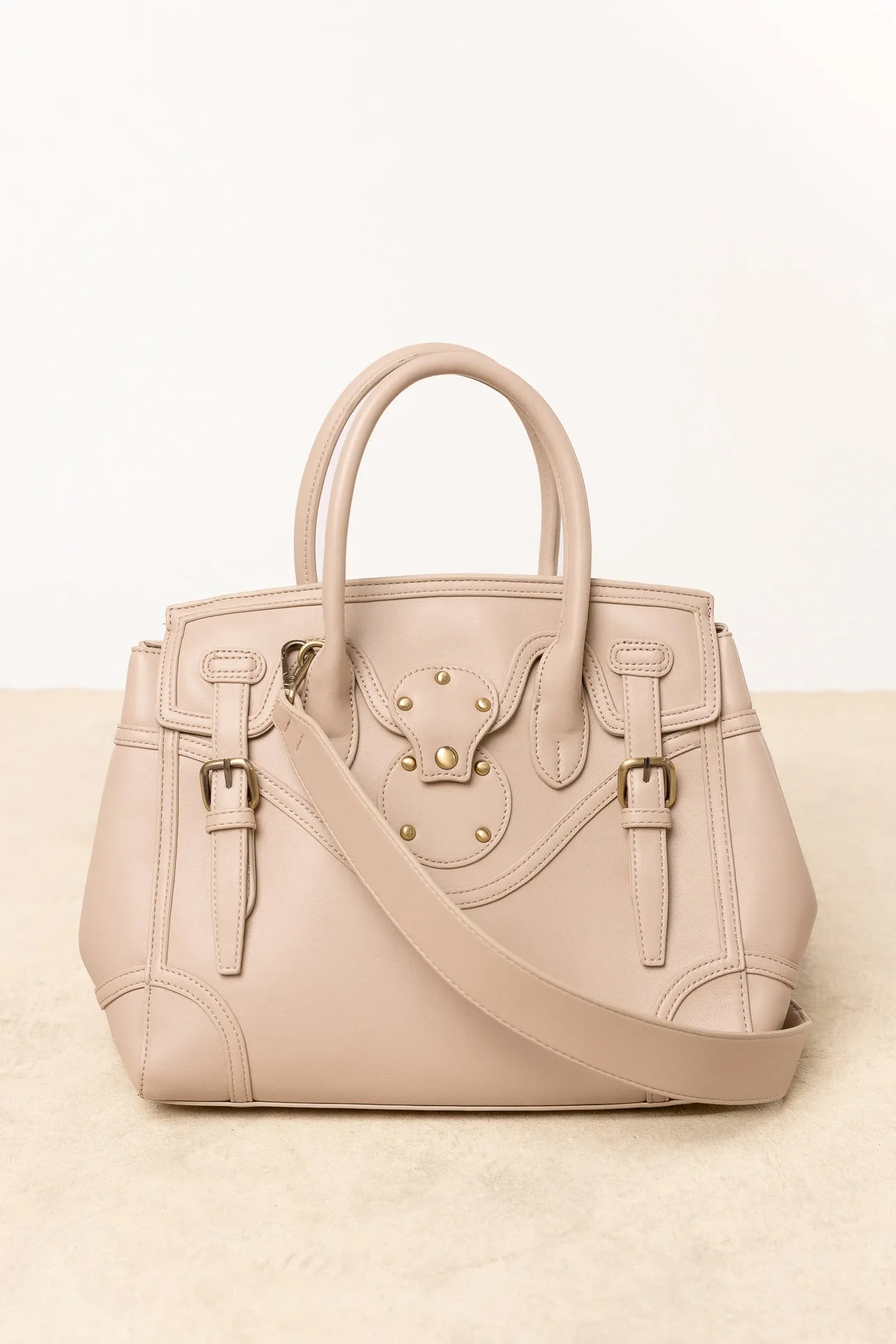 Olympia Handbag in Cream - FINAL SALE