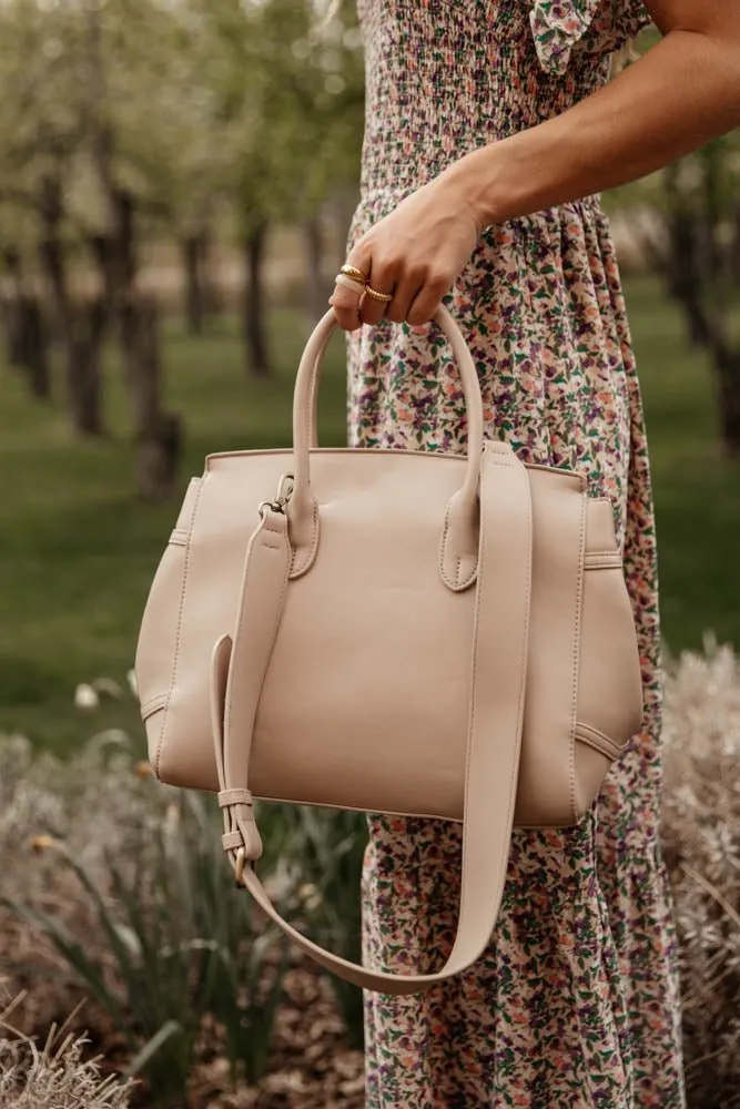 Olympia Handbag in Cream - FINAL SALE