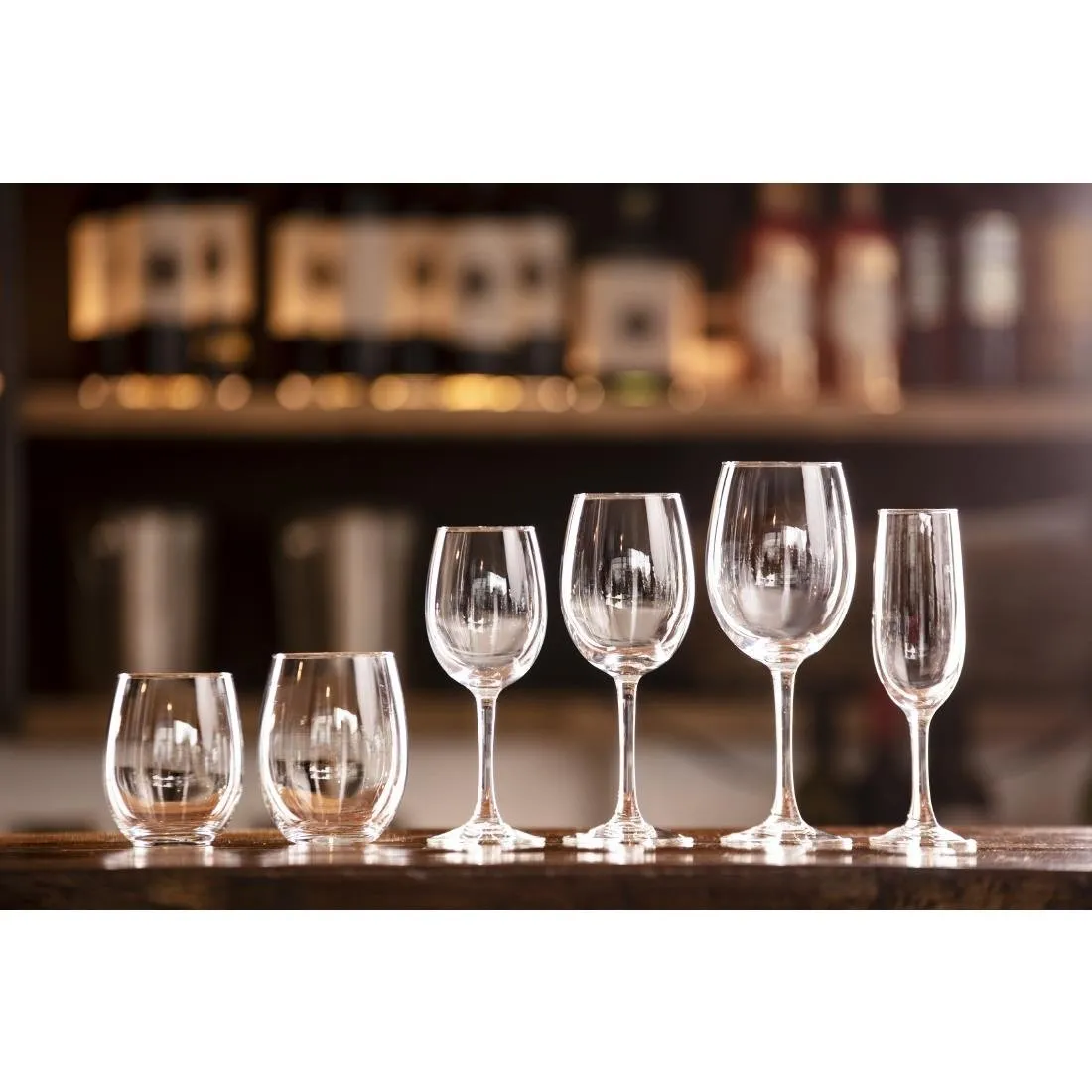 Olympia Rosario Wine Glasses 350ml (Pack of 6) - FB574