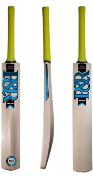 P & R Divine Finest English Willow Cricket Bat - Grade 1