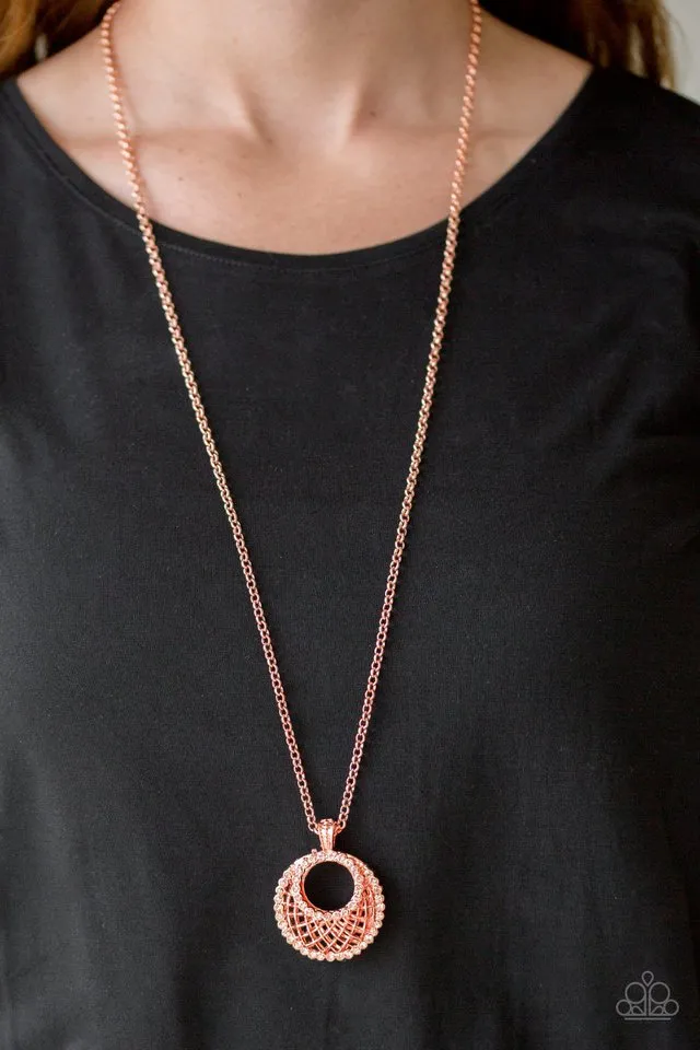 Paparazzi Necklace ~ Net Worth - Copper