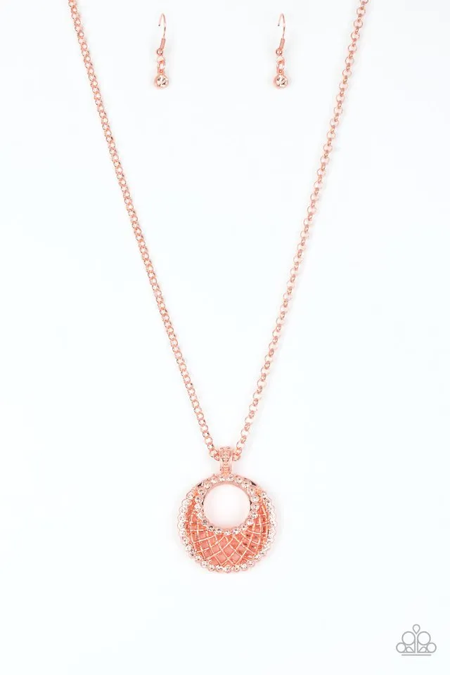 Paparazzi Necklace ~ Net Worth - Copper