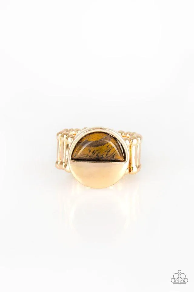 Paparazzi Ring ~ Stone Seeker - Brown