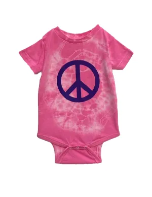 Peace Tie Tye Onesie