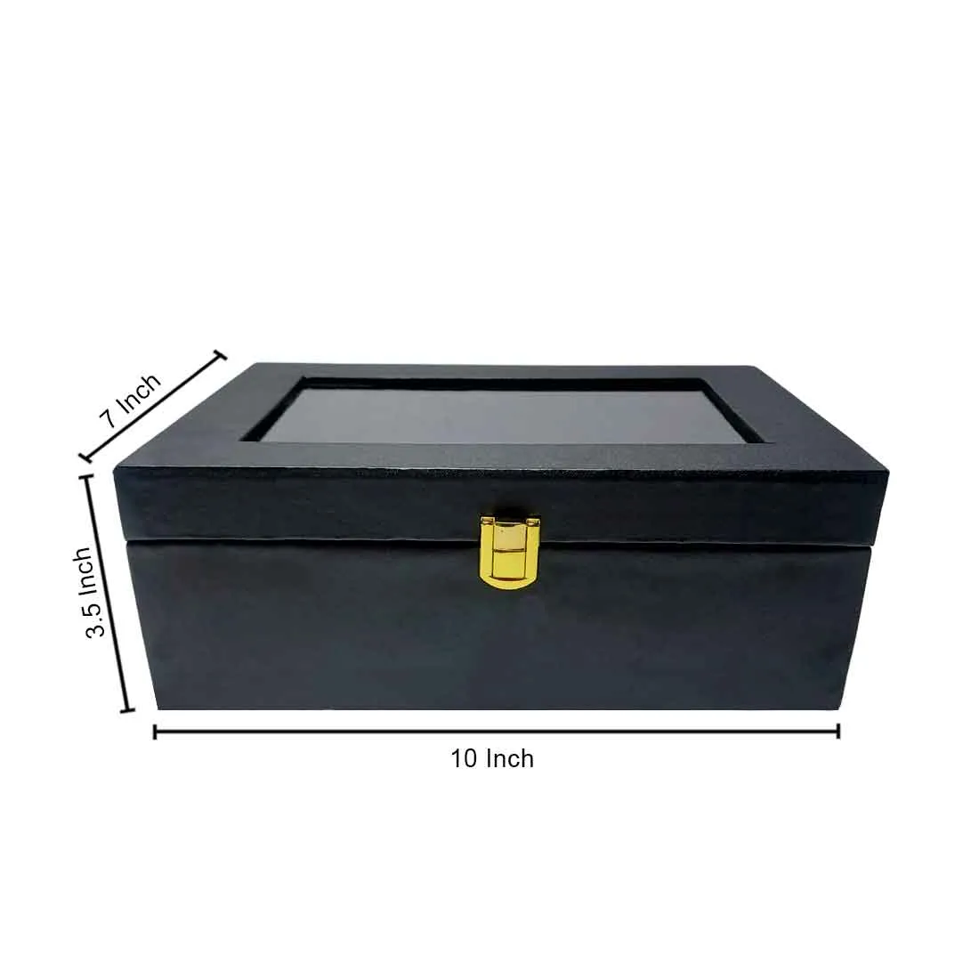 Personalised Gift Boxes Vegan Leather for Men Box - Black Marble