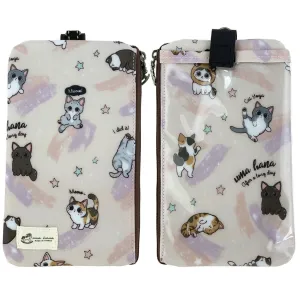 Pink Cat Yoga Phone Pouch