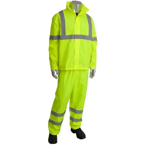 PIP 353-1000 - Falcon Hi-Vis Reflective Protective Rainsuit