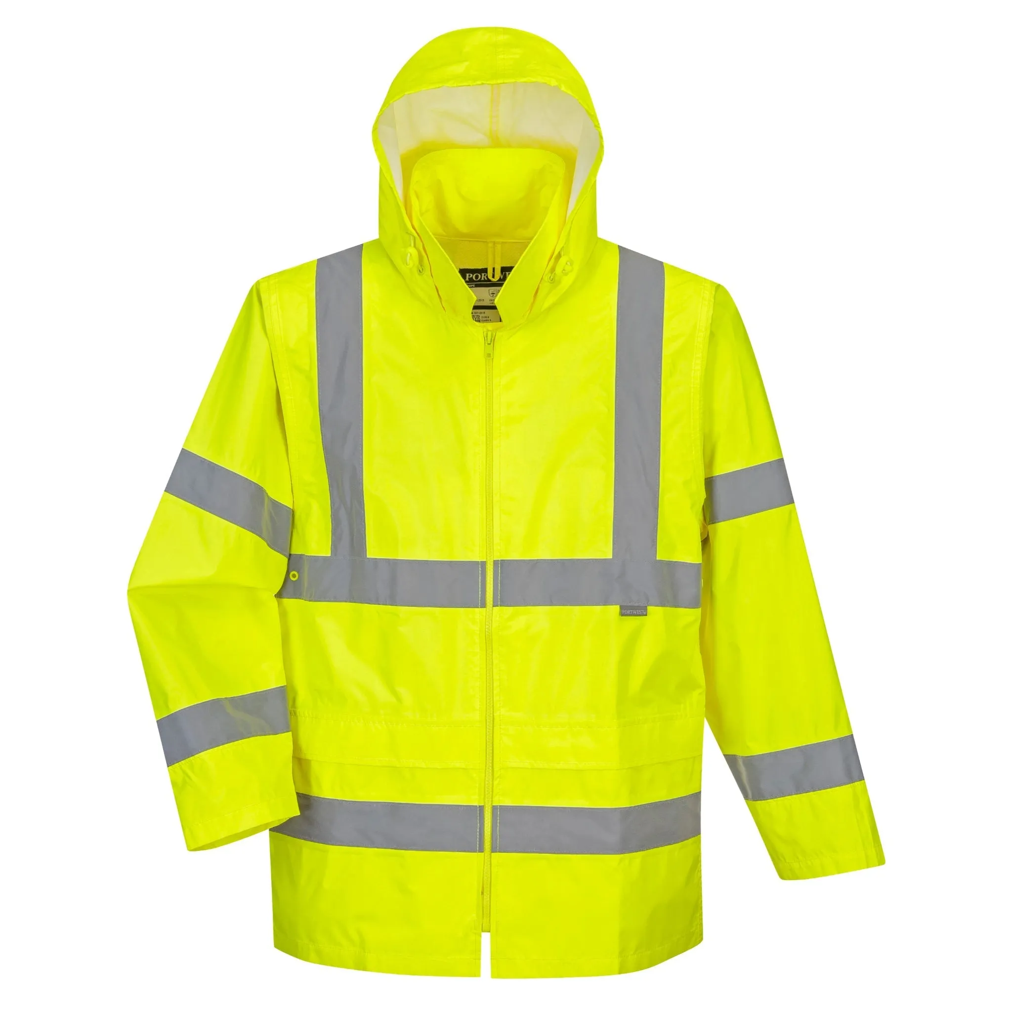 PORTWEST® High Visibility Waterproof Rain Jacket - ANSI Class 3 - UH440