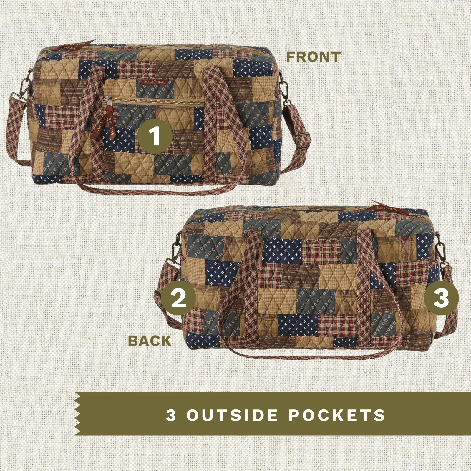 Primitive Patch Duffle