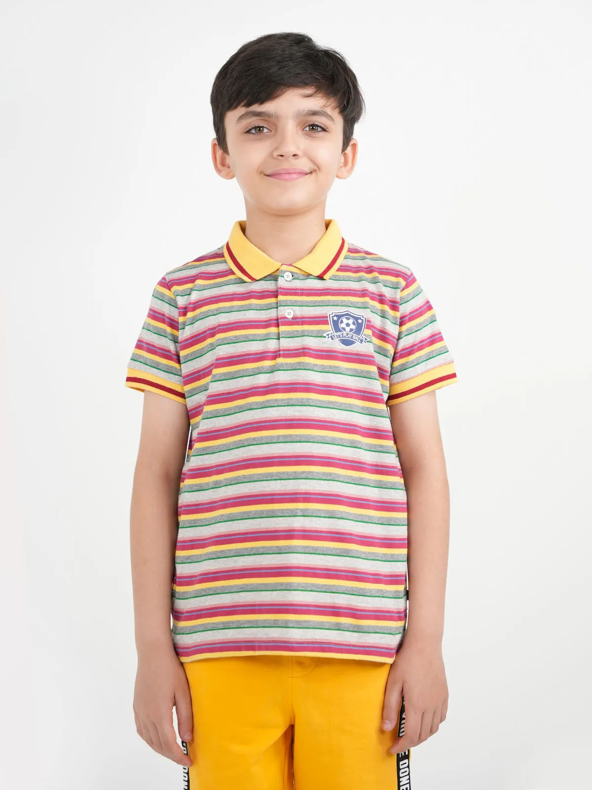 "MOSI" Kids Casual Summer Polo Shirt