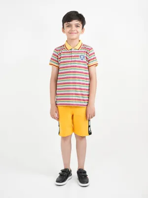 "MOSI" Kids Casual Summer Polo Shirt