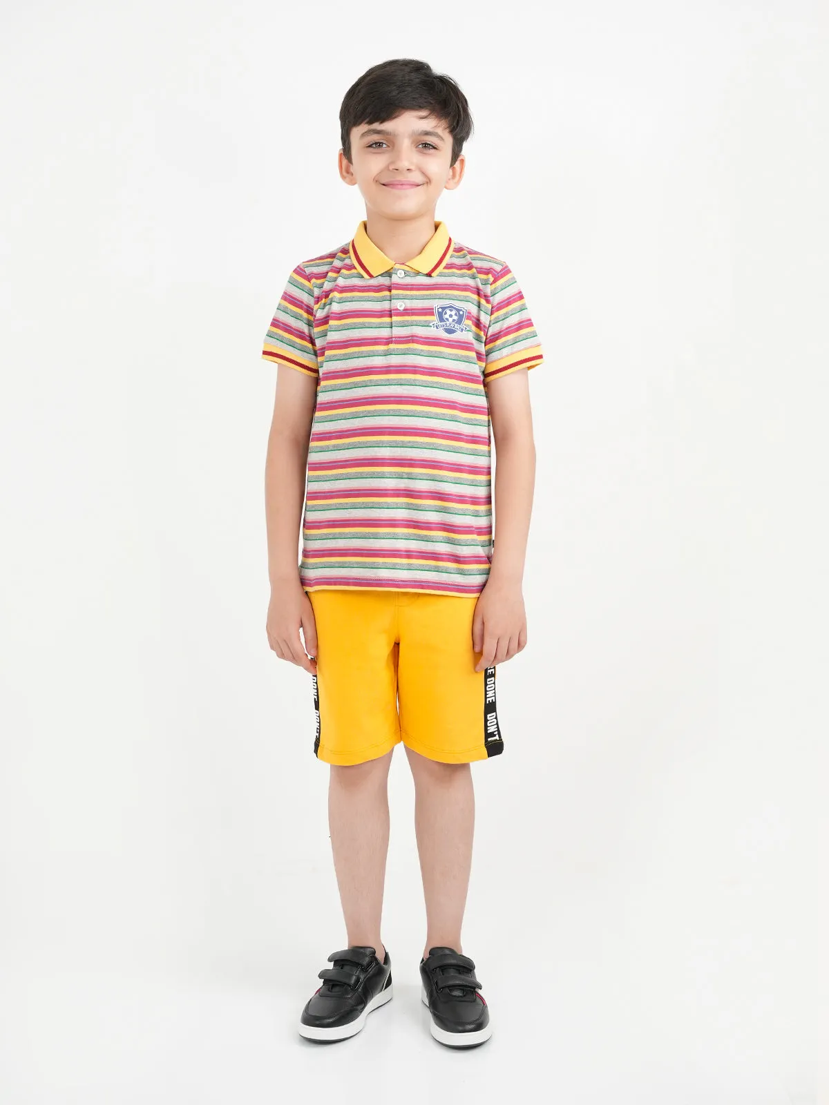 "MOSI" Kids Casual Summer Polo Shirt