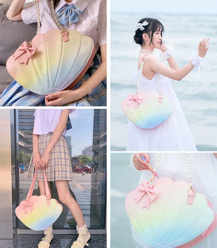 Rainbow Gradient Shell Bag AD11801