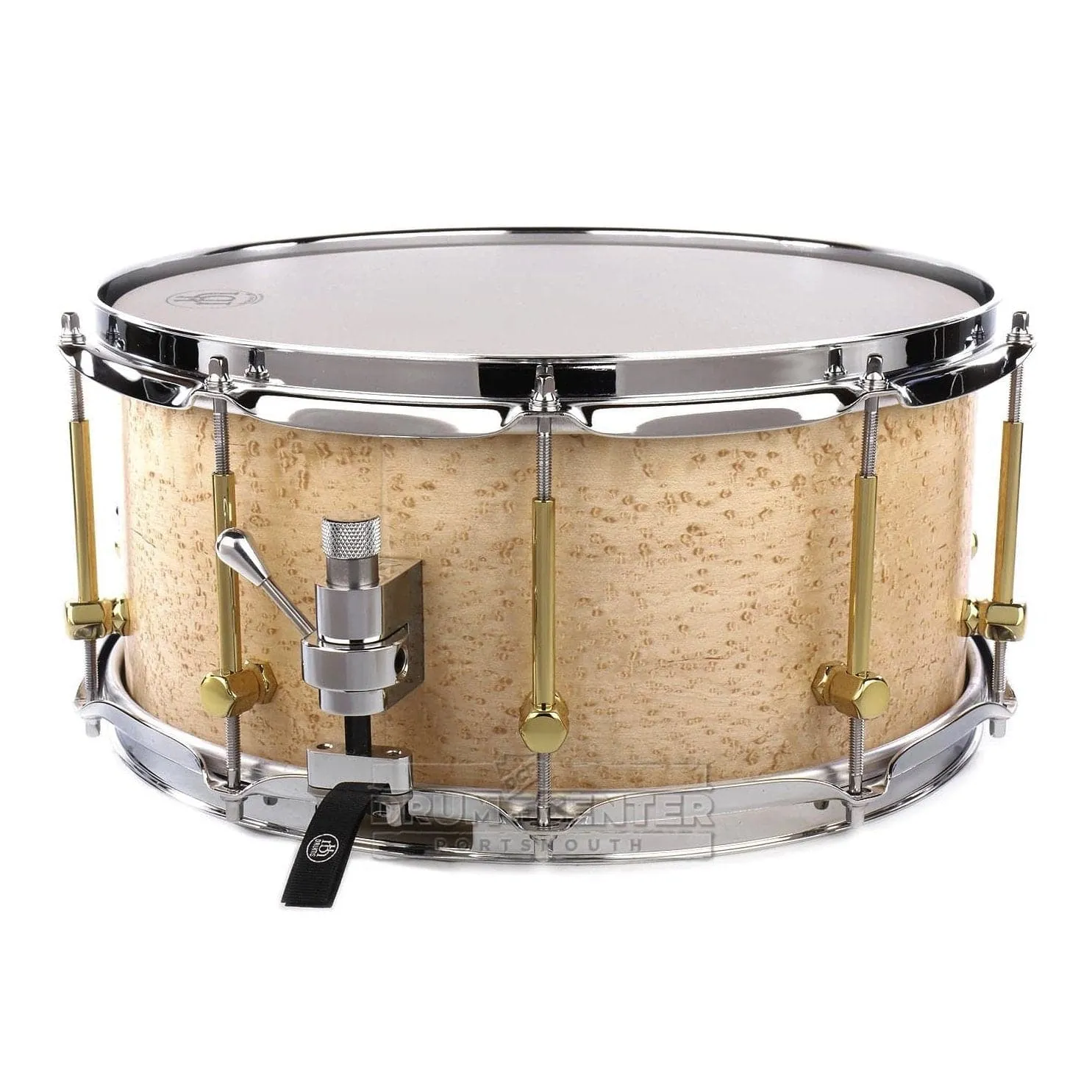 RBH Prestige Solid Birdseye Maple Snare Drum 14x6.5 w/Brass Lugs   FREE Case