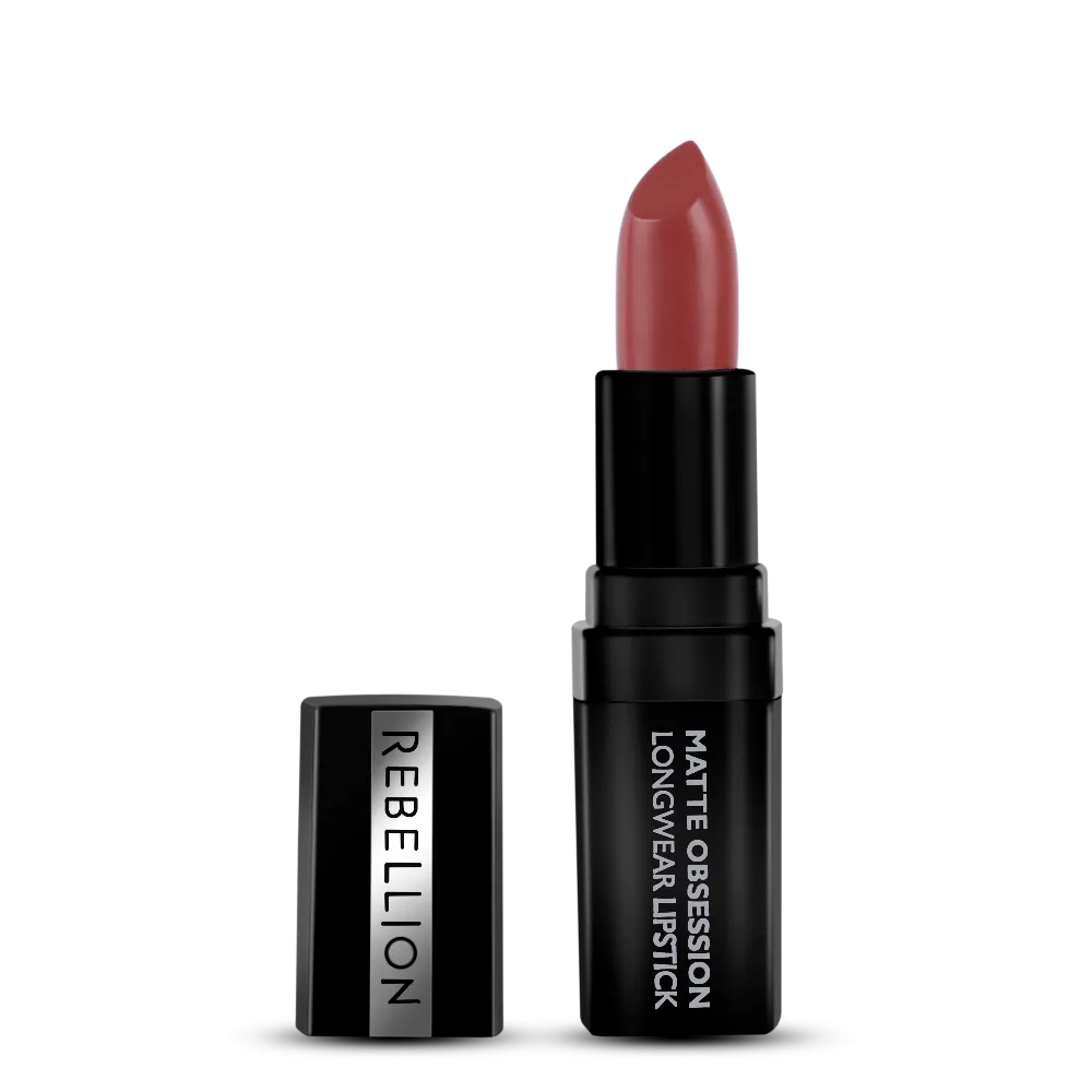 Rebellion Matte Obsession Long Wear Bullet Lipstick - Buy 1 Get 1 Combo