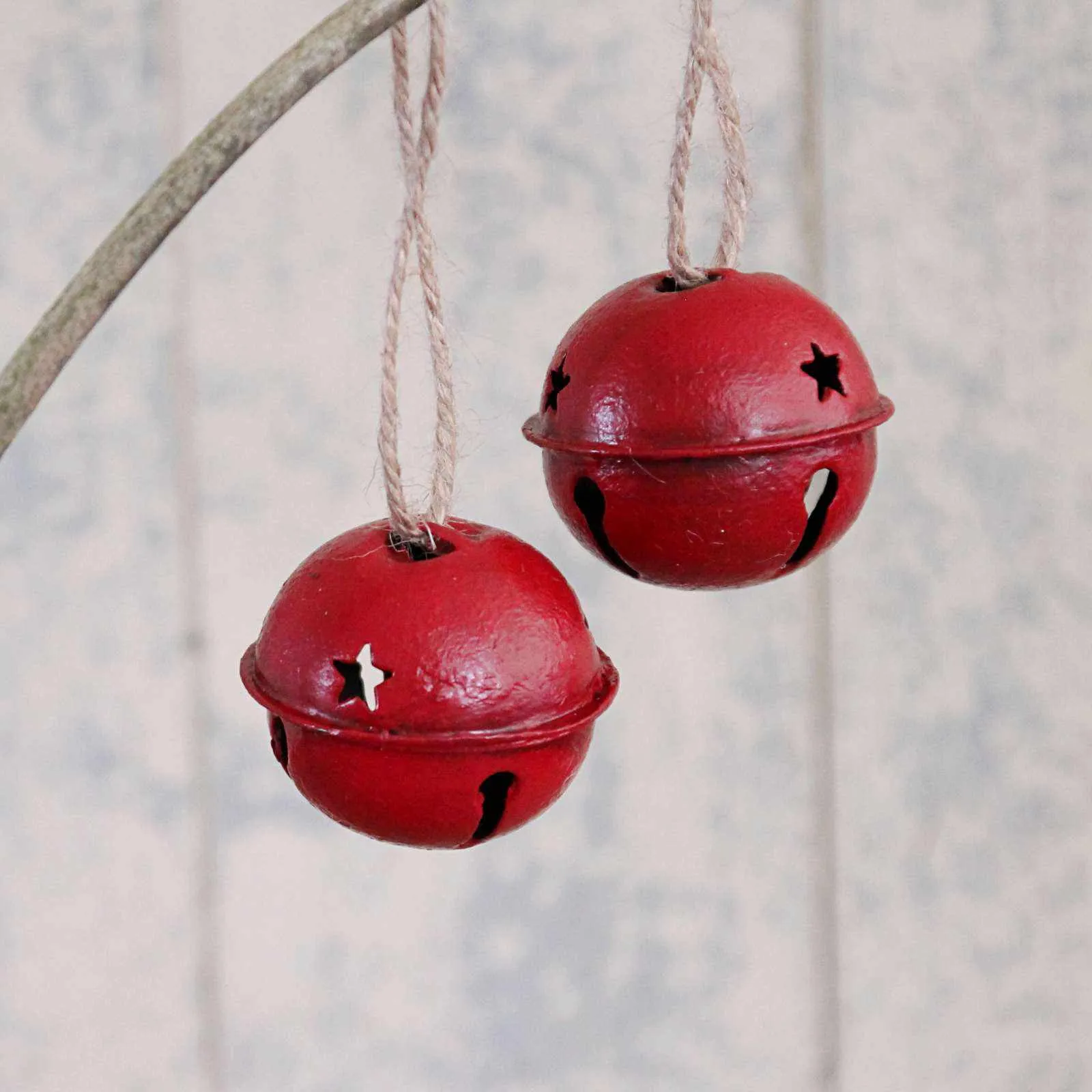 Red Metal Jingle Bell