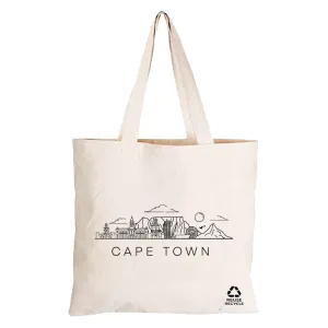 Reusable Canvas Cape Town Tote Bag