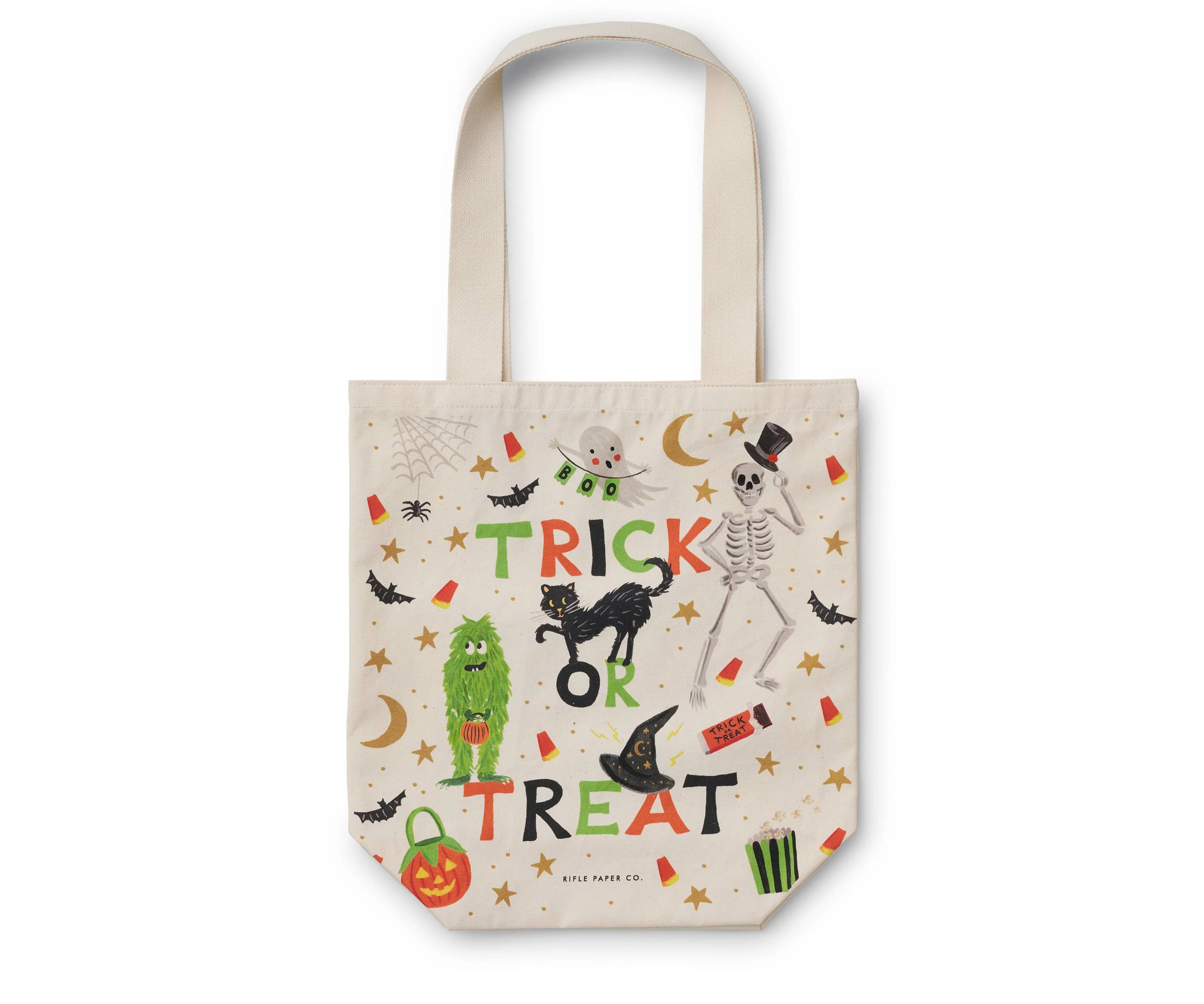 Rifle Paper Halloween Parade Canvas Tote Bag