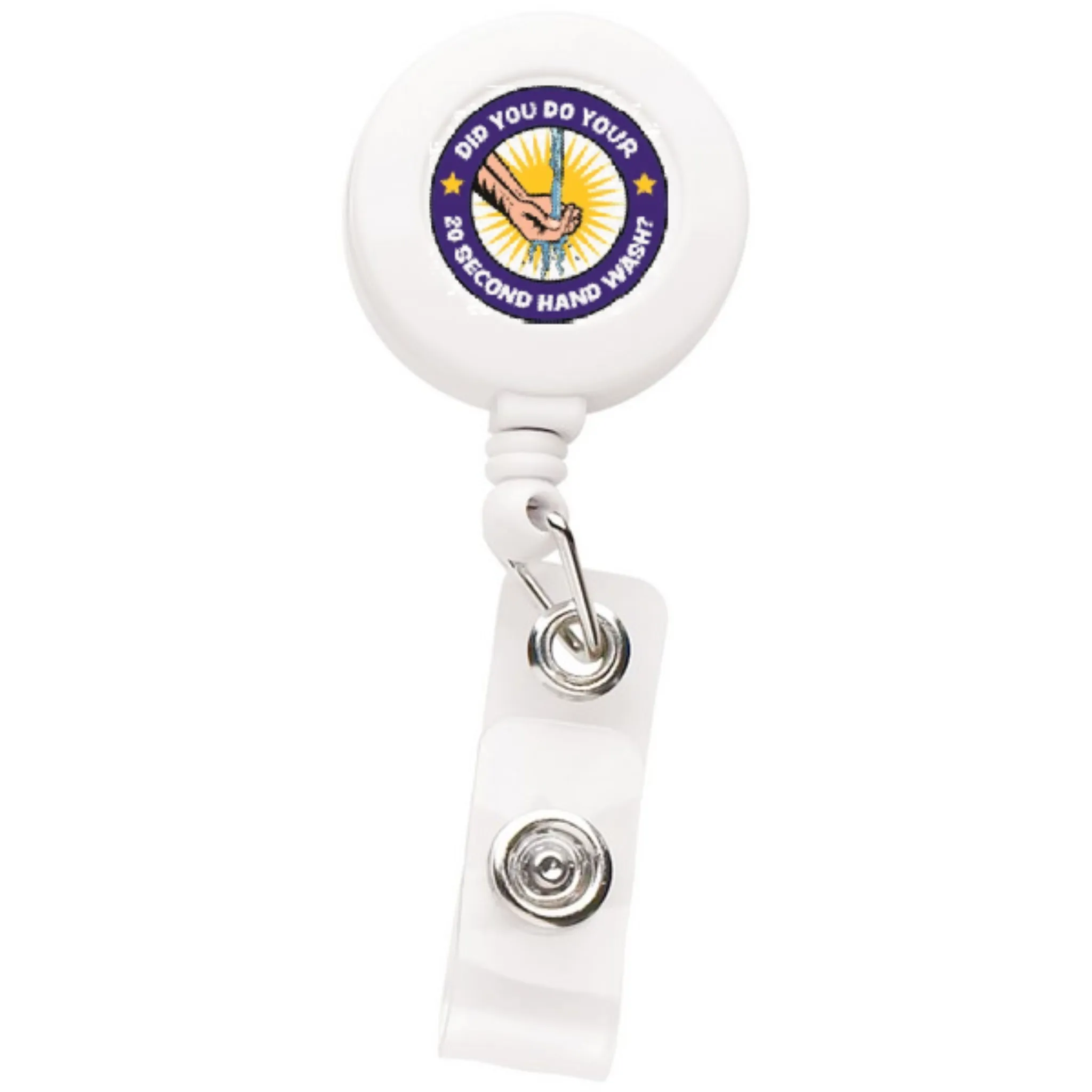 Round Retractable Badge Reel  Chroma - #403019