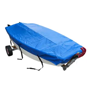 Sailboat Deck Cover for the Optimist Dinghy - Tailored, Waterproof, Breathable Boat Cover - Blue (419B)