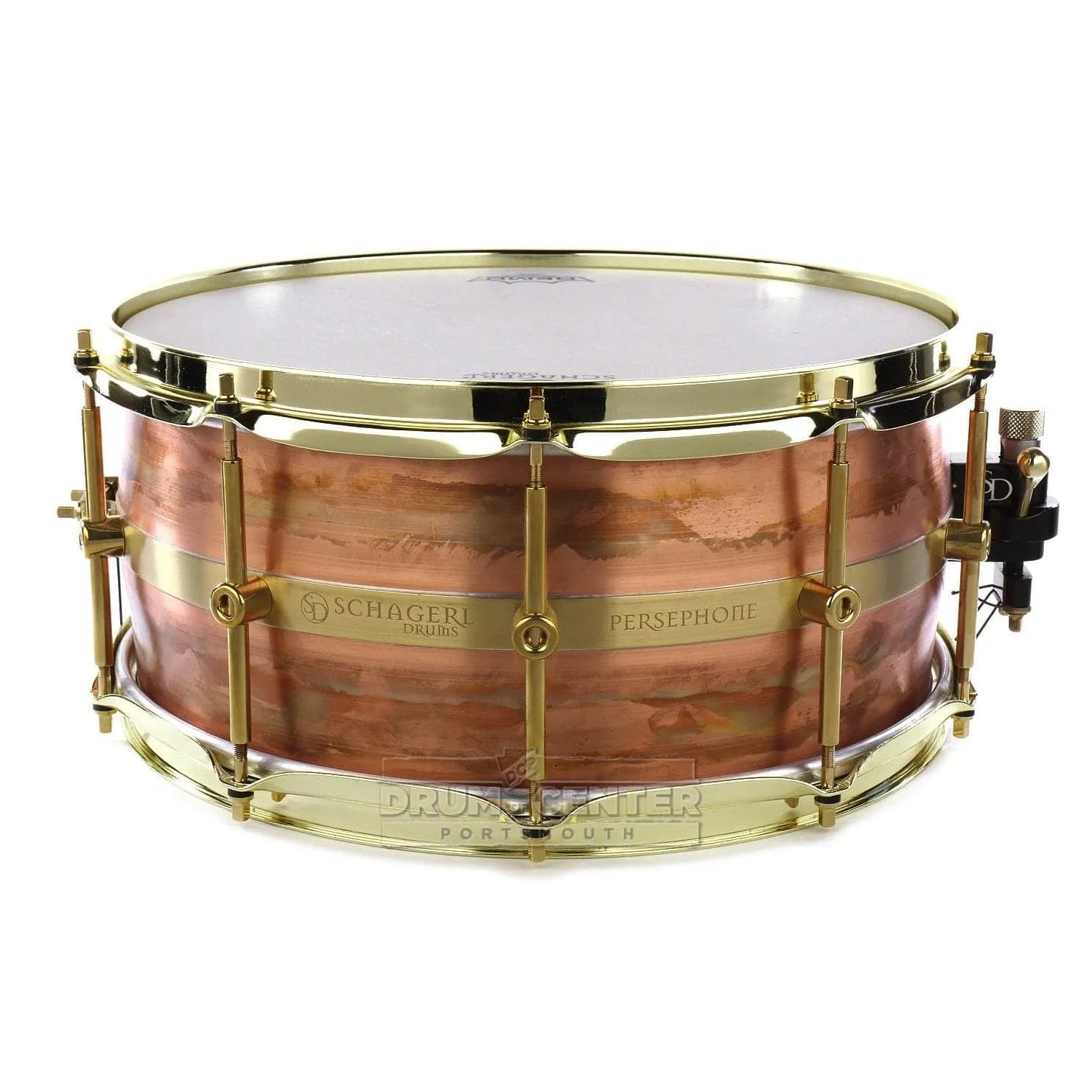 Schagerl Persephone Snare Drum 14x6.5 Copper Raw