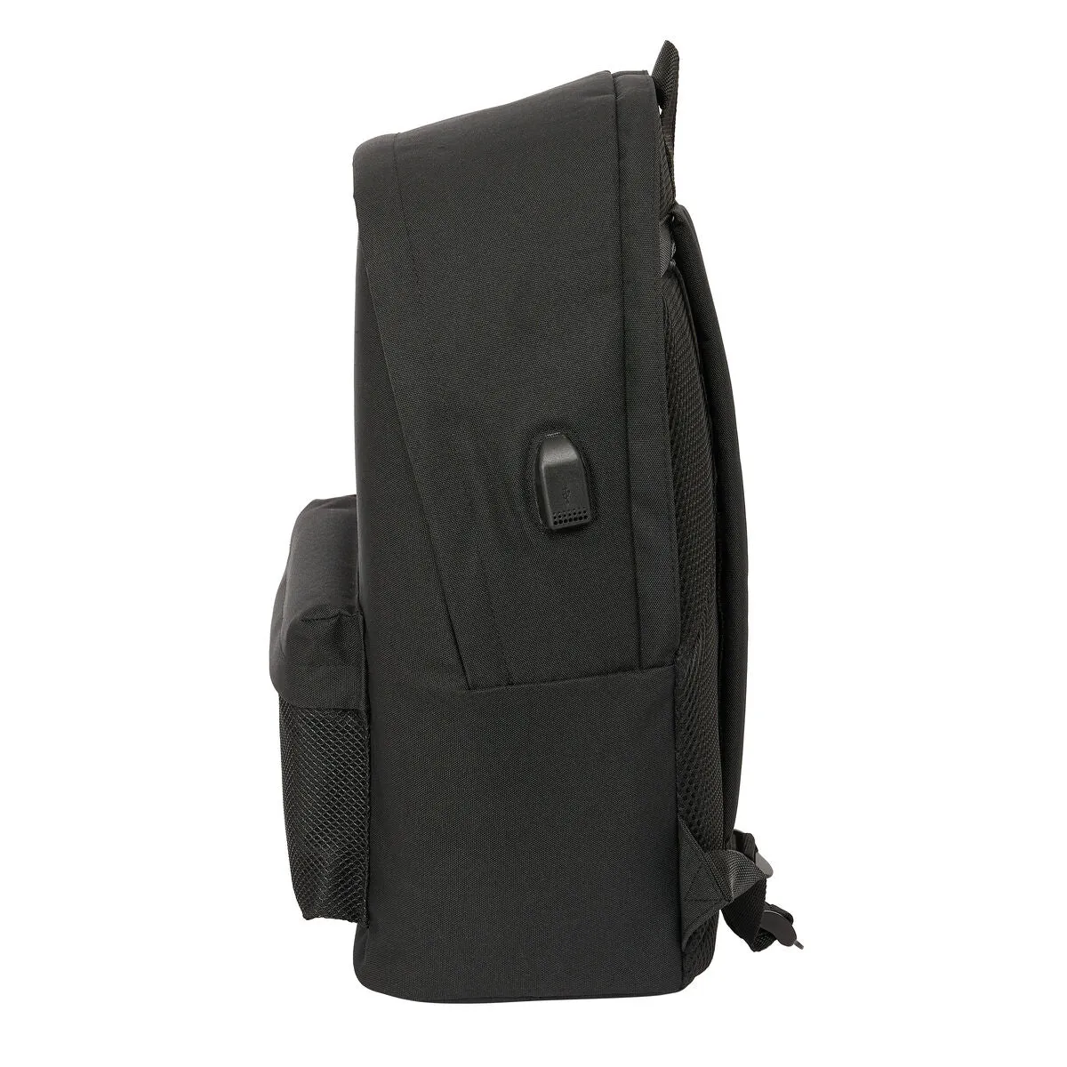 School Bag Munich  usb munich Black 31 x 44 x 18 cm