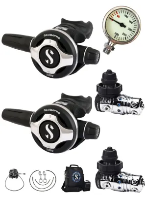 Scubapro MK25 Evo / S600 Tech Diver Regulator Set