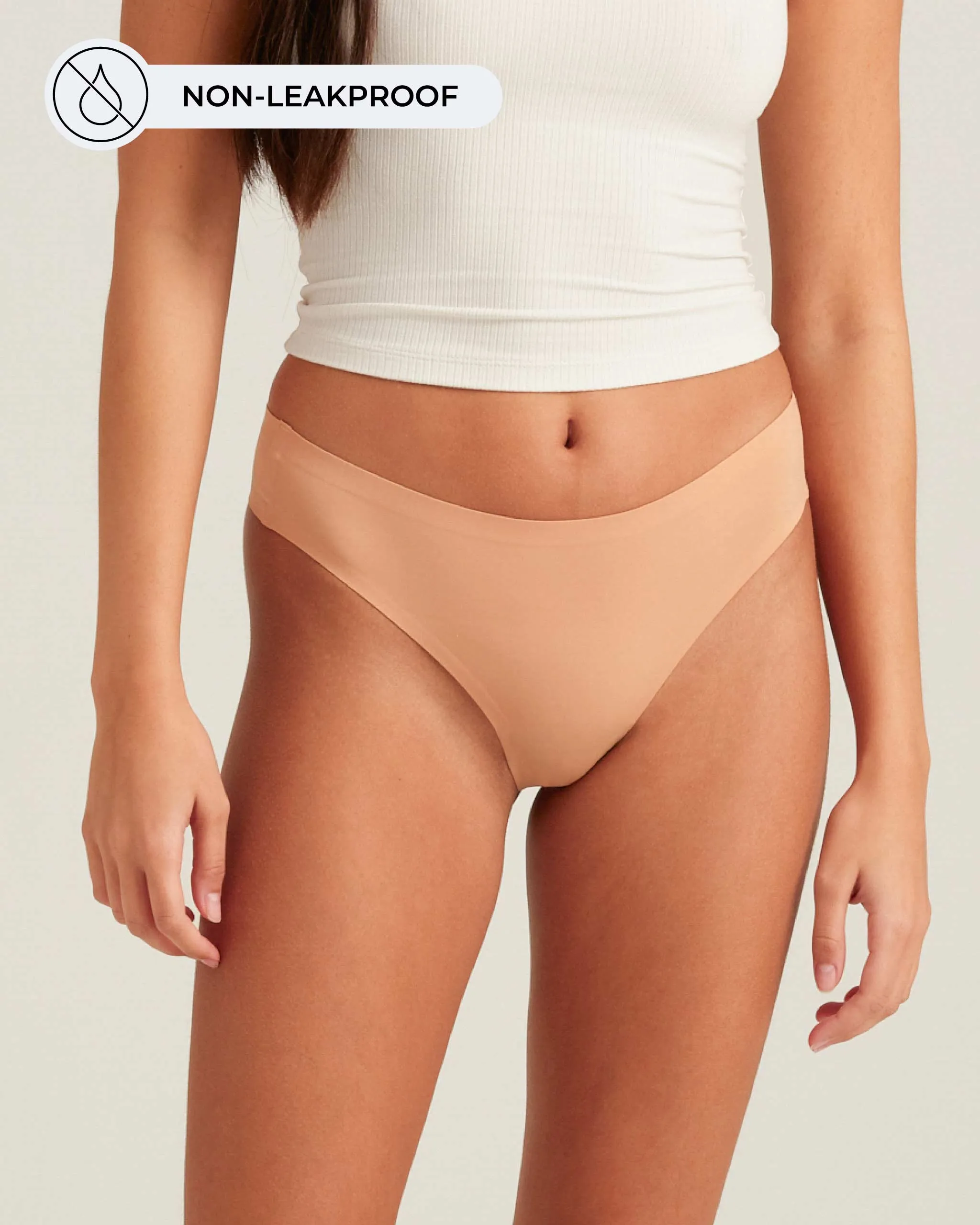 Seamless Thong — Non-Leakproof