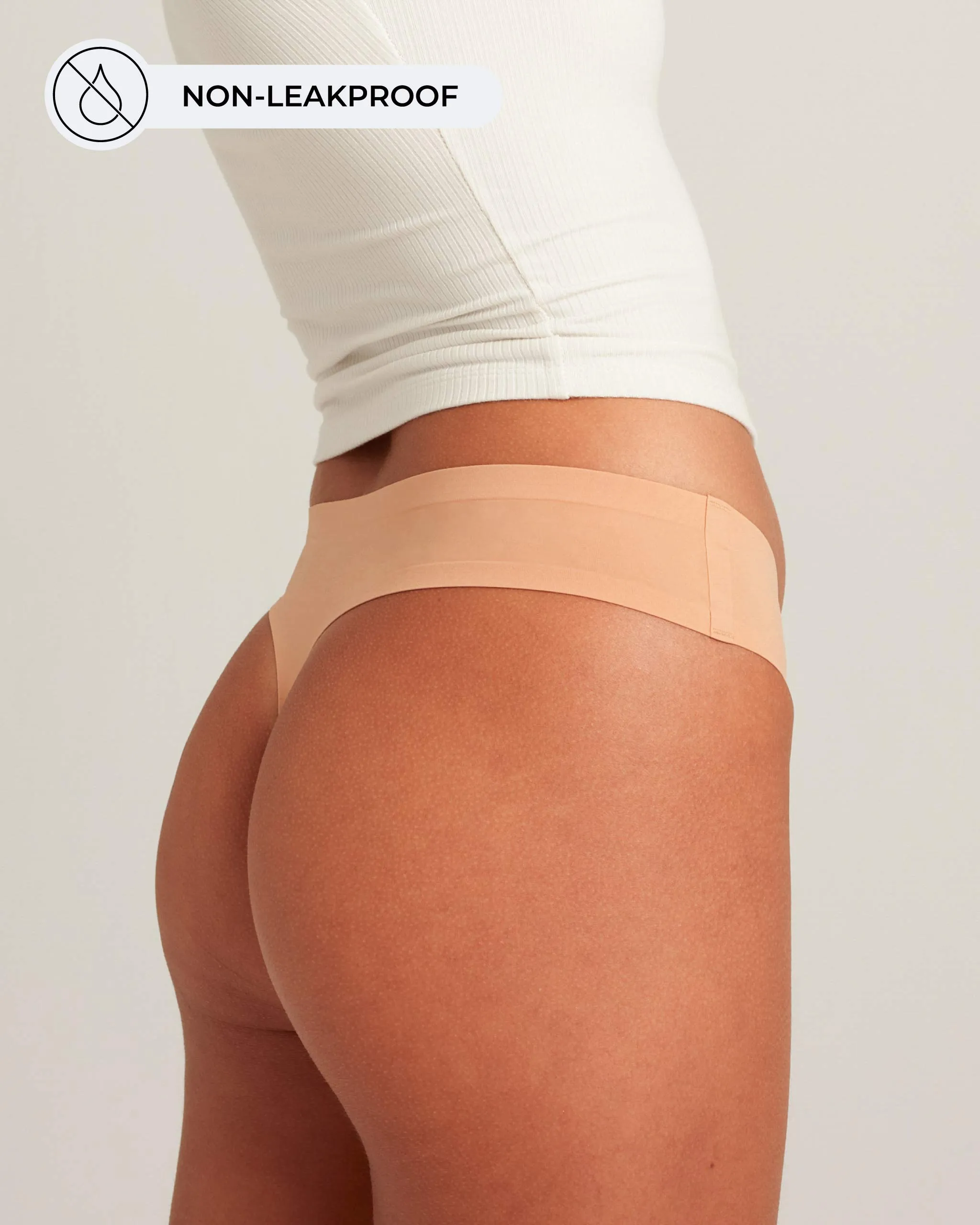 Seamless Thong — Non-Leakproof