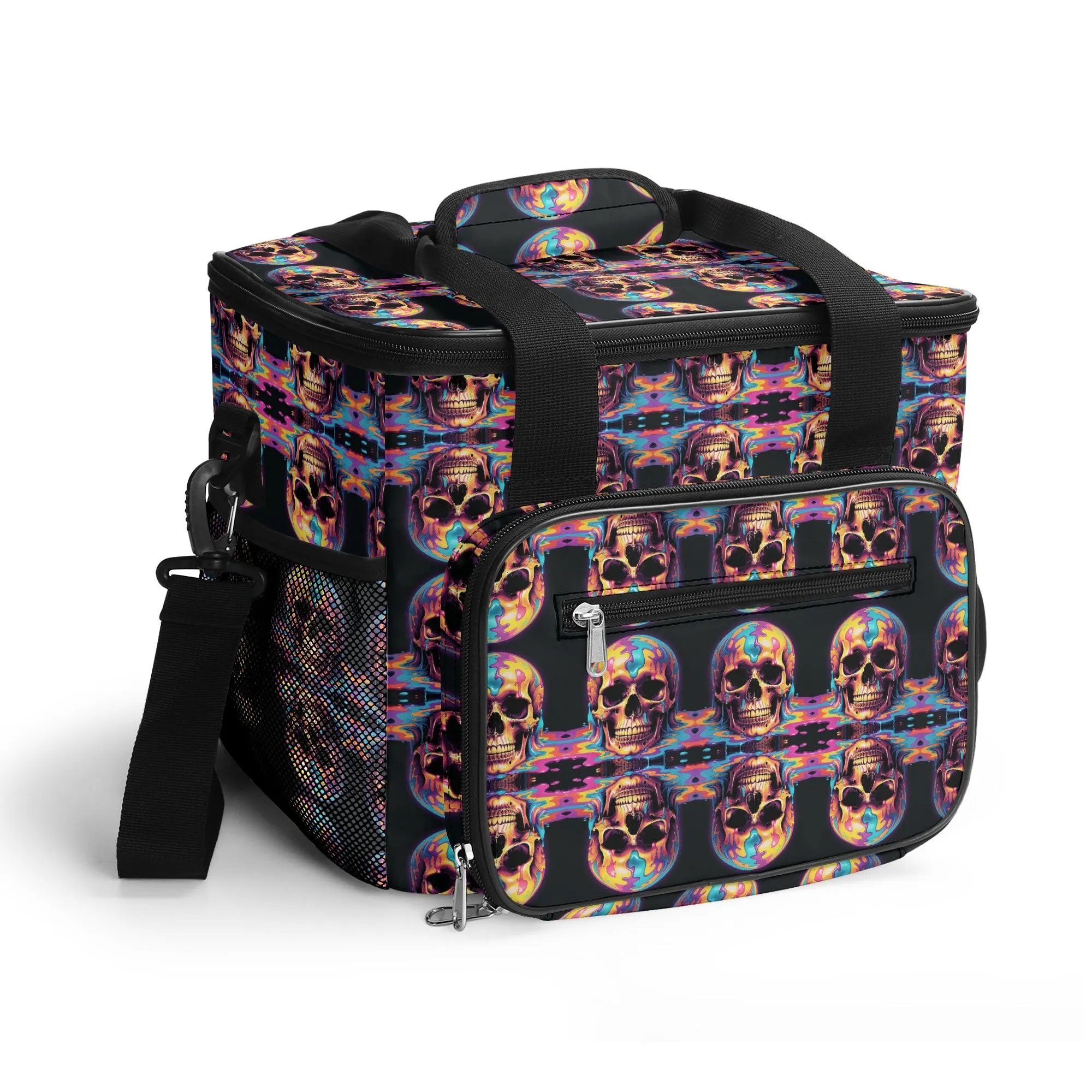 Skull Trip Insulated Leakproof Cooler Bag Lunch Box