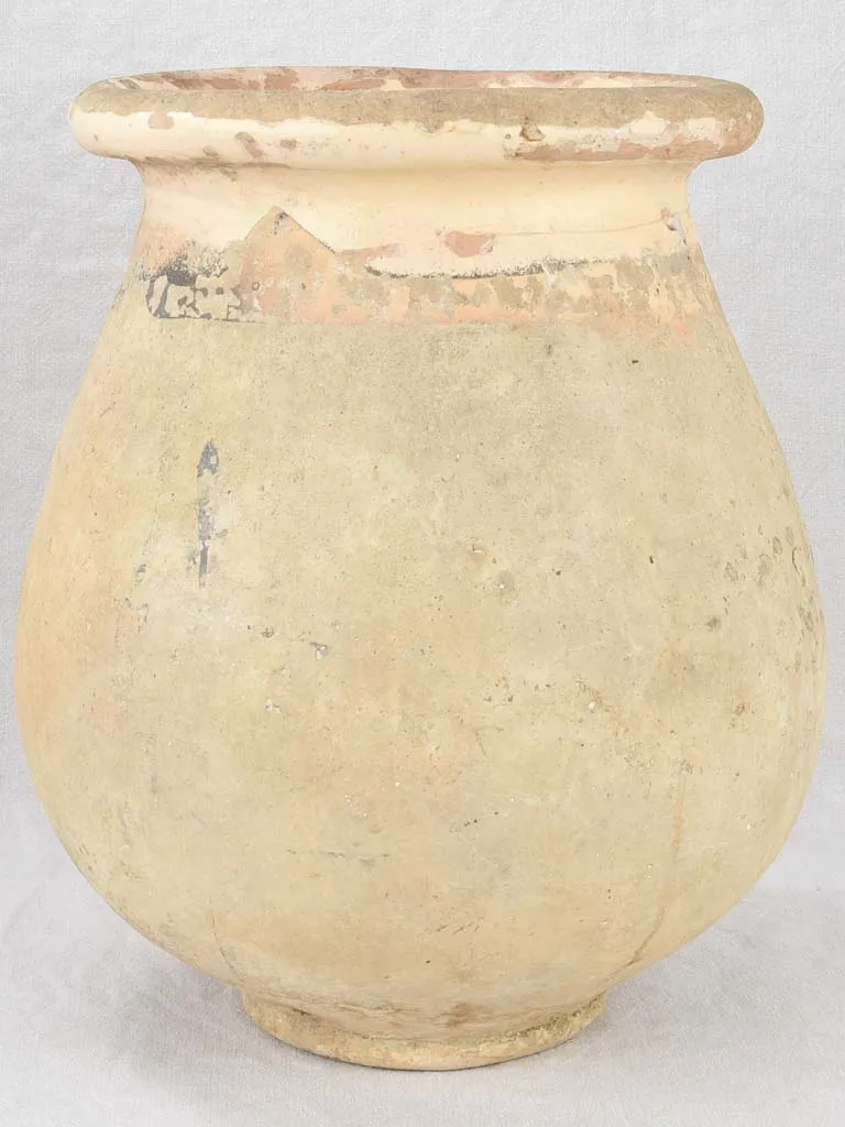 Small 19th-century French biot jar 19"