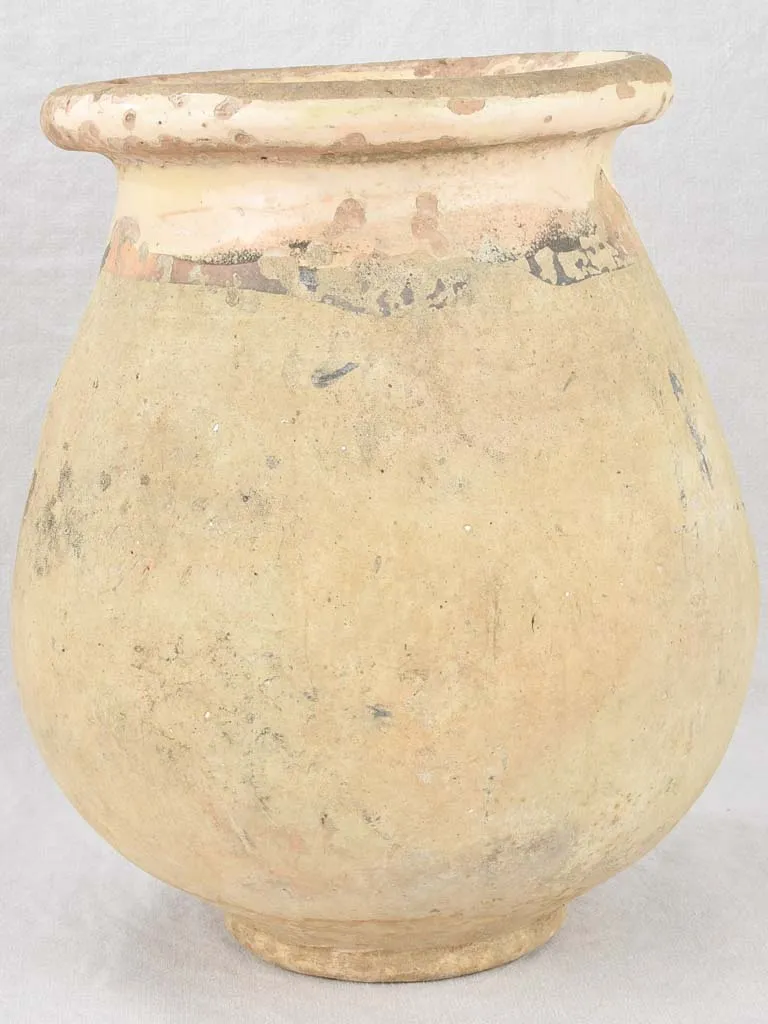 Small 19th-century French biot jar 19"