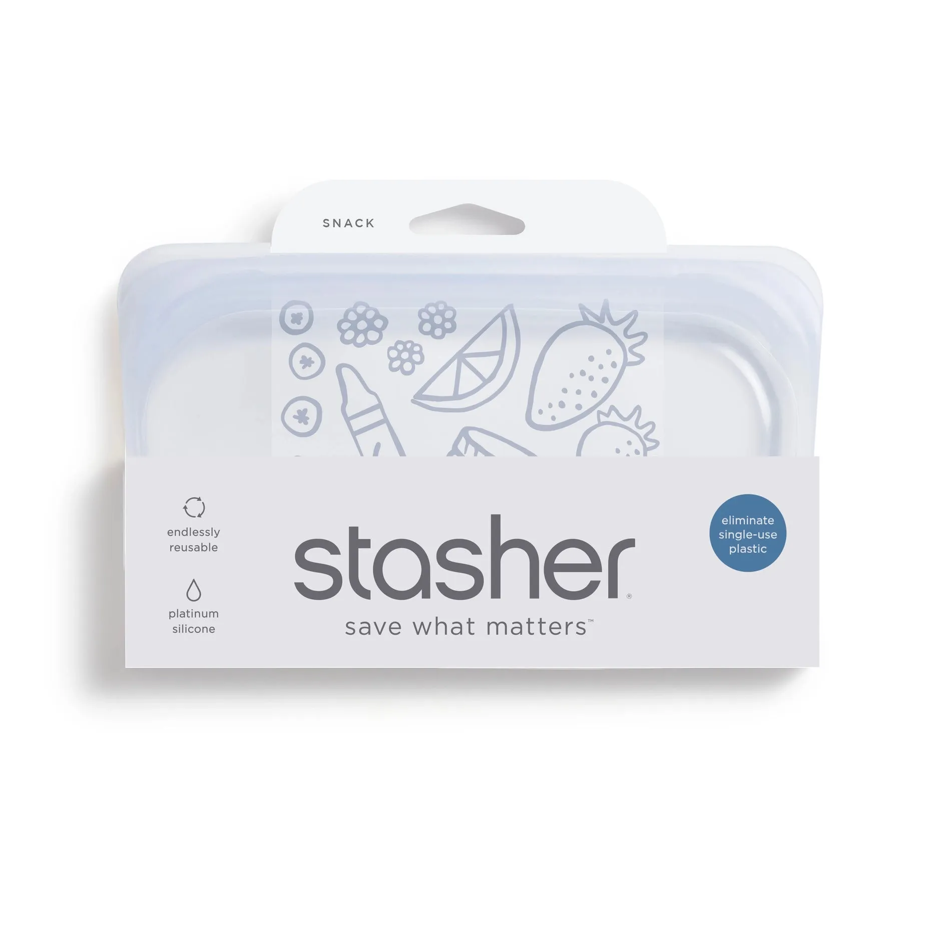 Stasher Snack Bag