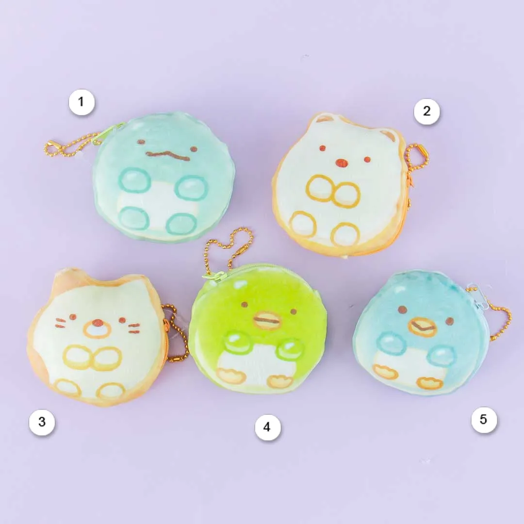 Sumikko Gurashi Fluffy Round Coin Purse