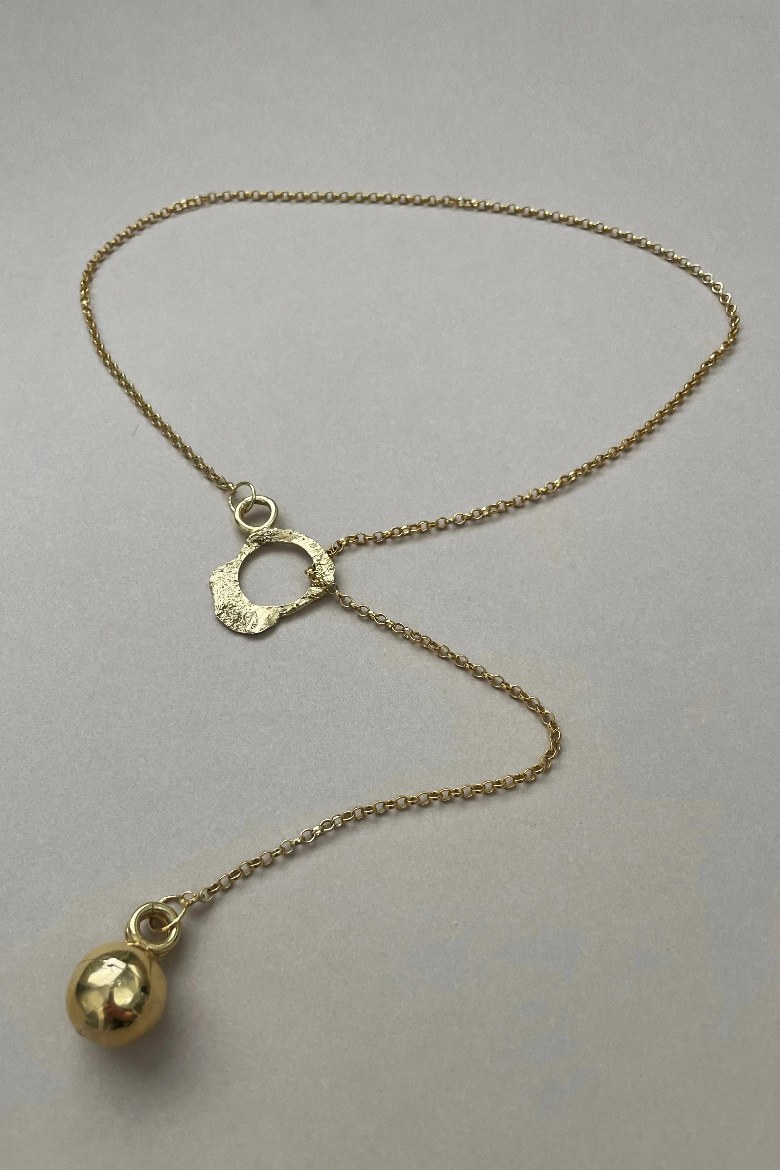 TC X Katy Feldstein Ball & Chain Gold Necklace