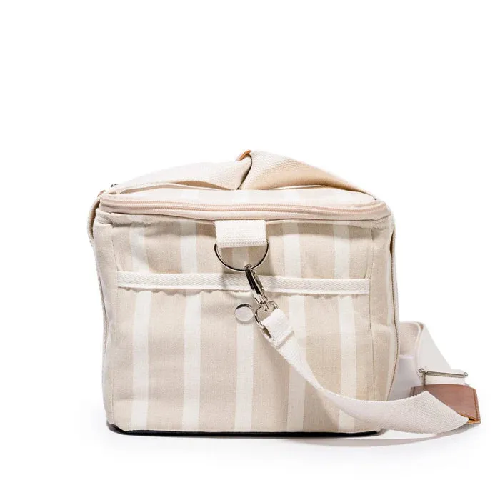 The Premium Cooler Bag- Monaco Stripe