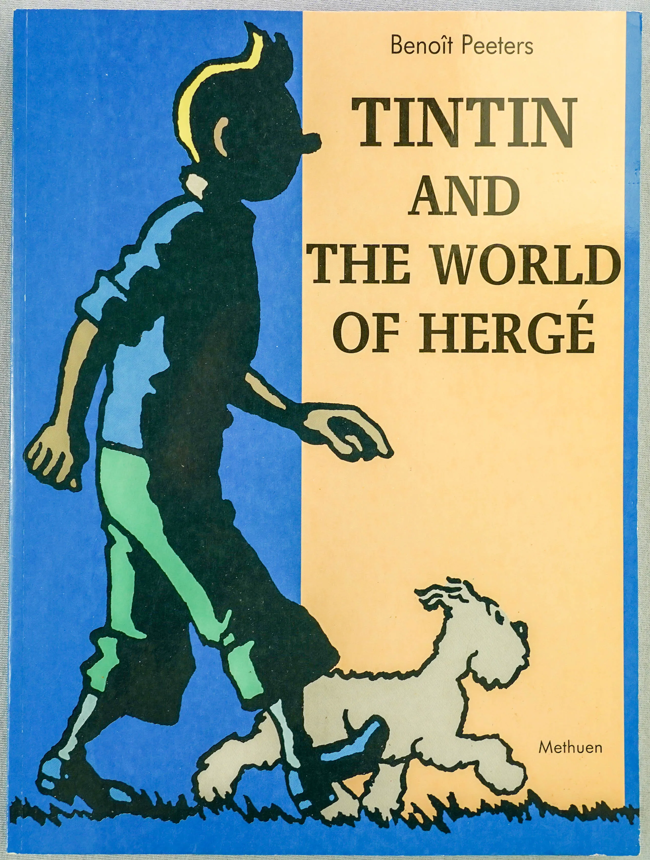 TINTIN & THE WORLD OF HERGE Methuen 1995 2nd UK Edition Paperback book Benoit