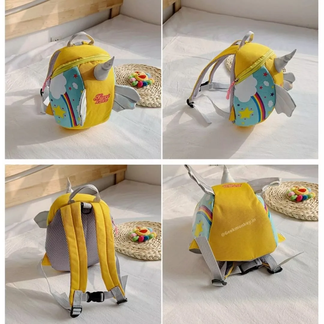 Unicorn Backpack with Wings - Kindergarden Backpack