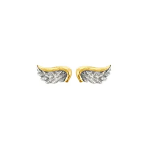 Venetian Wing Stud Earrings